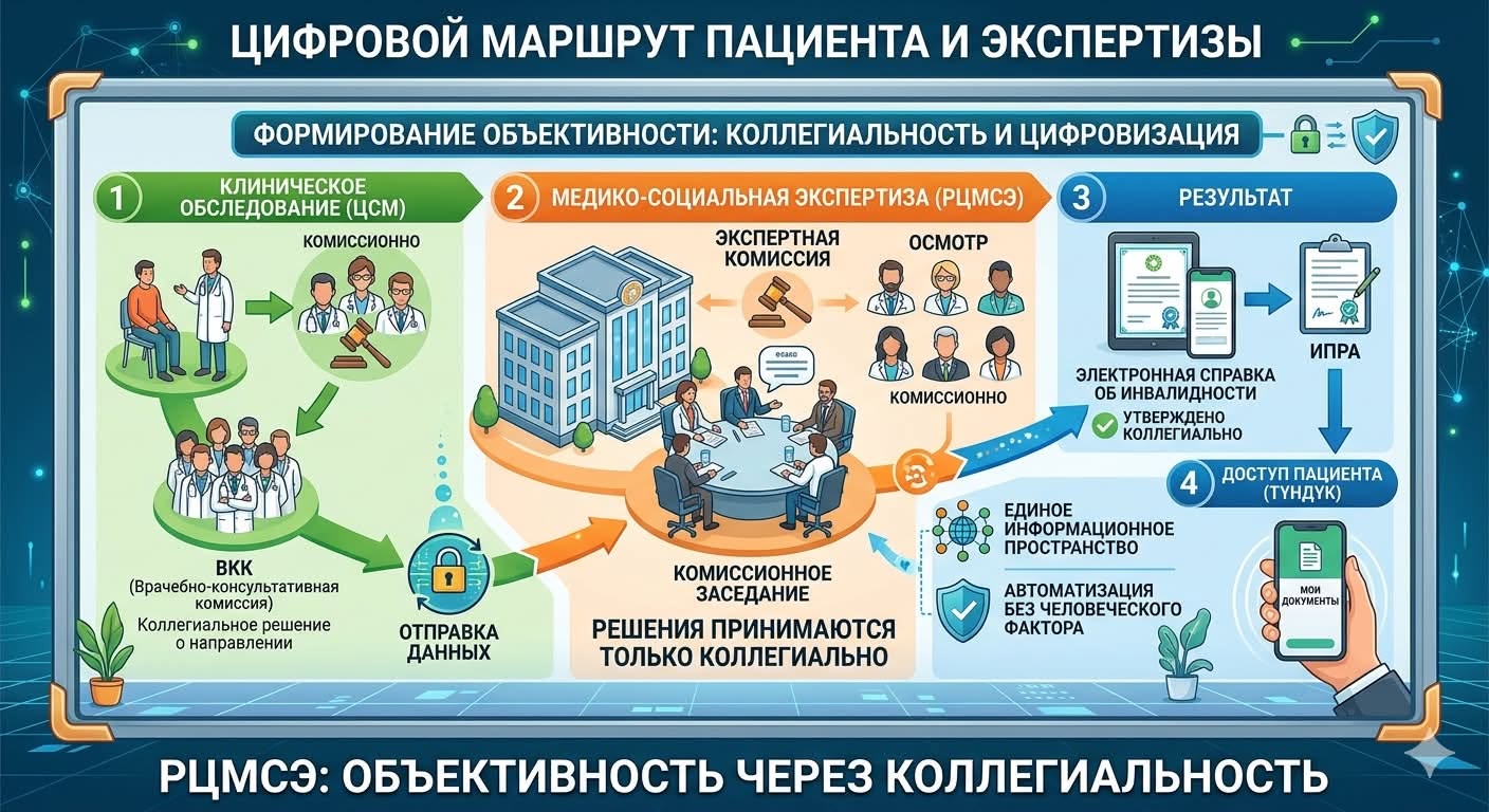 Цифровой маршрут пациента: как РЦМСЭ переходит на прозрачную и объективную экспертизу